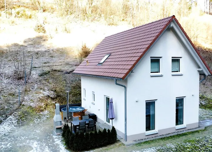別荘 Frankenwald - Mit Privaten Whirlpool Wilhelmsthal